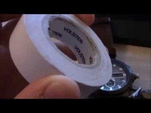 Как закрыть крышку часов в домашних условиях на примере AMST 3003