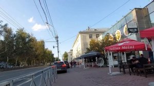 НОВОСИБИРСК/ЦЕНТР/ПРОГУЛКА ПО КРАСНОМУ ПРОСПЕКТУ:МЕТРО КРАСНЫЙ ПРОСПЕКТ-ДОМ ЛЕНИНА/STREET WALK 09.2