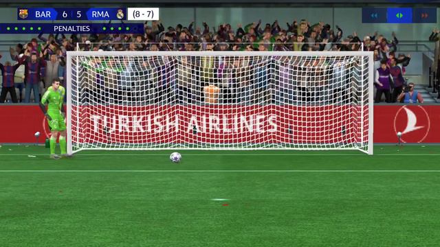 EA FC 24 | REAL MADRID VS BARCELONA PENALTY SHOOTOUT | UEFA CHAMPIONS LEAGUE QUARTER FINAL MATCH смотреть онлайн