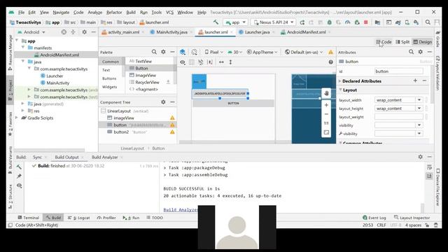 Lecture 1.1 Basics of Android App Programming & Design, MVC, Activity lifecycle, View configuration смотреть онлайн