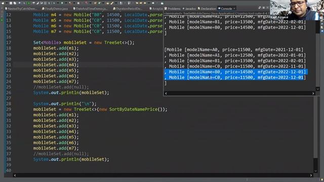 Day 15 Comparable & Comparator, TreeSet, PriorityQueue, Map and its implementation смотреть онлайн