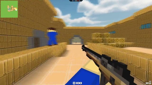 Blockade 3D "Pixel Gun 3D??" Minecraft/Counter-Strike смотреть онлайн