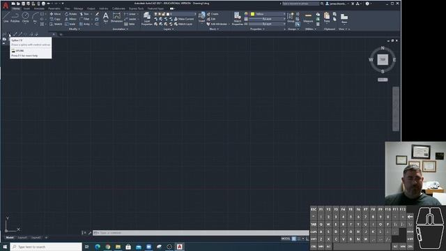 Spline, AutoCAD 2021 смотреть онлайн