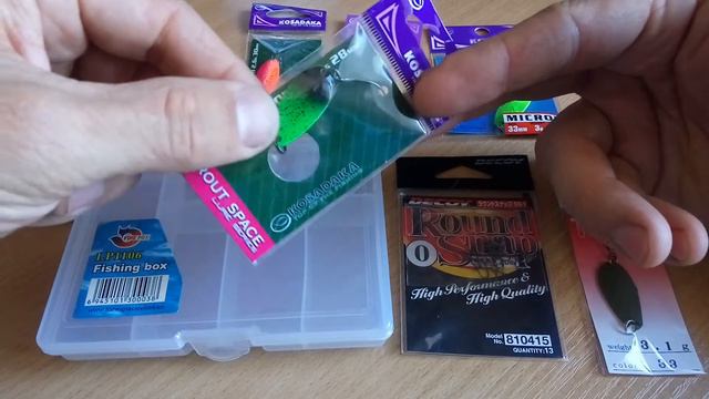 Распаковка заказа с приманками для ловли форели и хариуса по заказу Fmagazin смотреть онлайн