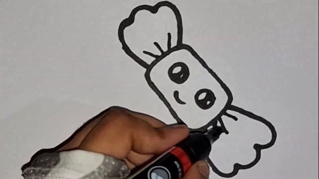 How to draw a candy | Qanday qilib konfet chizish mumkin | Как нарисовать конфету | DFK Jes ART смотреть онлайн