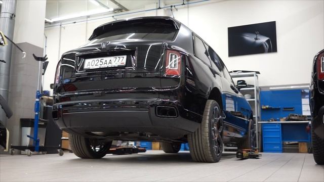 Rolls Royce Cullinan Stock Exhaust VS SPOFEC Race Exhaust