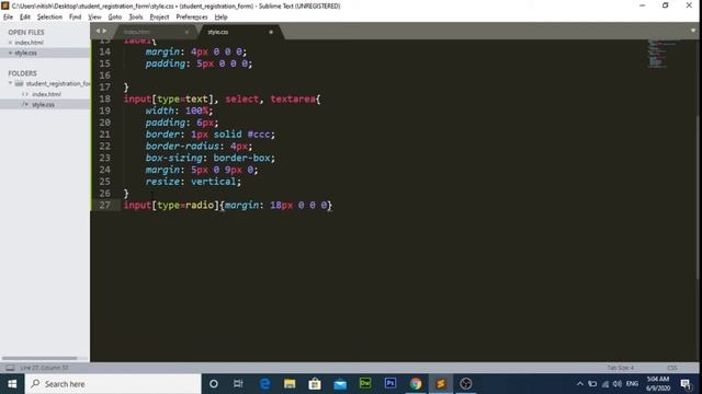 How to submit form data on mail HTML CSS and PHP | HTML Project Submit registration form by PHP смотреть онлайн