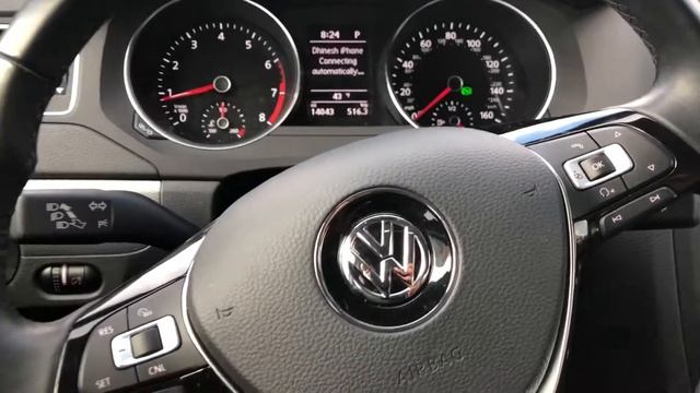 Volkswagen Jetta – How to turn on/off highbeam headlights смотреть онлайн