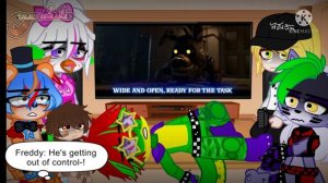 FNAF SB reacts to Fazbear Frights book songs || FNAF SECURITY BREACH || Gacha || Part 2/2 || ?