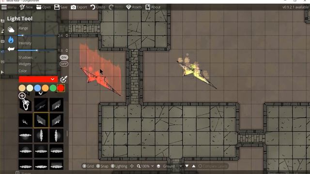 Seeing the Light - tips for working with lights in Dungeondraft смотреть онлайн