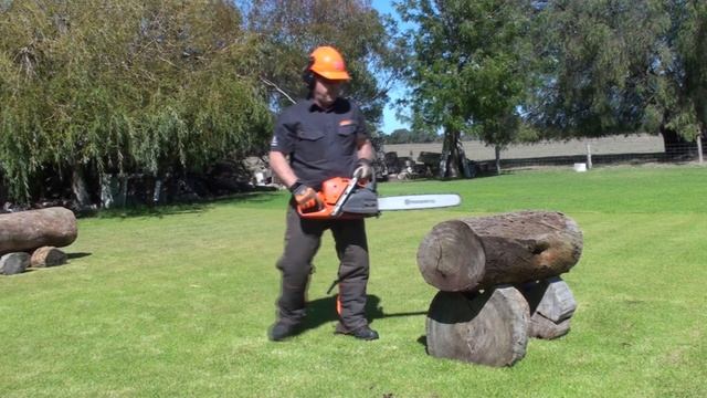 Husqvarna 565AT Chainsaw Speed Test 400mm