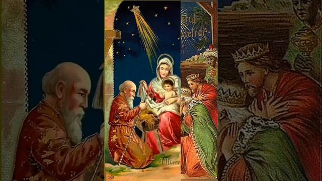 Поздравление С РОЖДЕСТВОМ! Старинные открытки ??????✉? смотреть онлайн