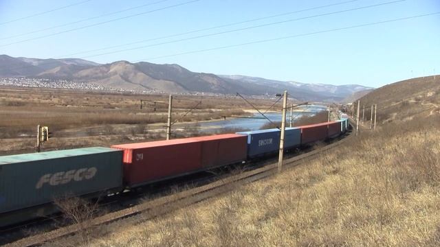 Электровоз ВЛ80р 1830 С грузовым поездом Вос Сиб жд смотреть онлайн