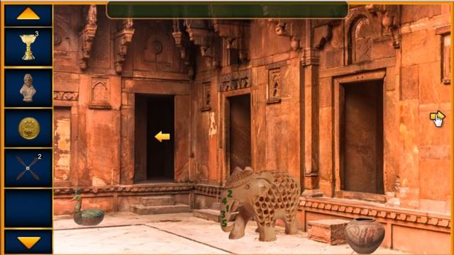 Ancient Hindu Temple Escape Walk Through - FirstEscapeGames смотреть онлайн