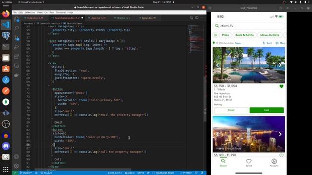 React Native Apartments.com Clone - Part 1 смотреть онлайн