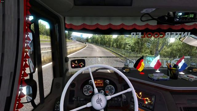 (ETS2 v 1.33) DAF Paccar MX Sound by Leen смотреть онлайн