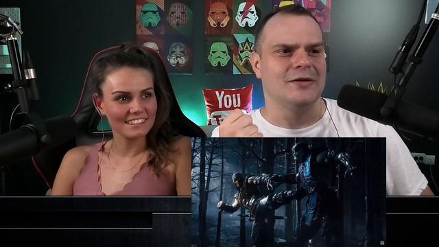 Mortal Kombat X | official trailer REACTION смотреть онлайн