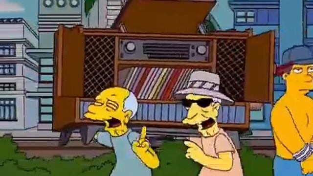 Симпсоны Молодые против Стариков смотреть онлайн