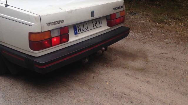 Volvo 740 GLE Turbodiesel - D24TIC - Black Smoke