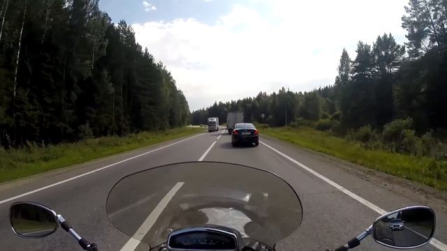 Покатушки на Suzuki Intruder VZR 1800R2 #2 смотреть онлайн