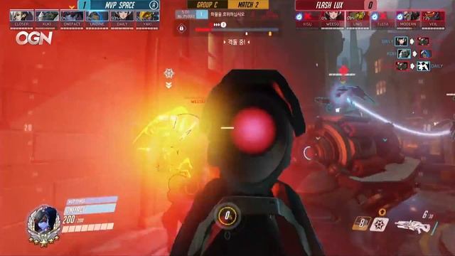 Overwatch Pro Gameplay | Pro Player Used Bastion (For Once) [MVP Space vs Flash Lux] OGN APEX S3 смотреть онлайн