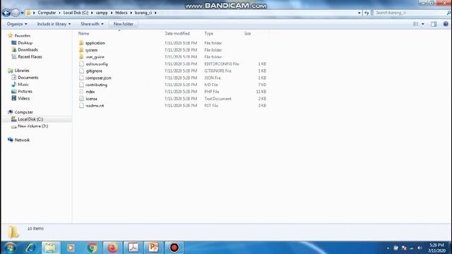 Membuat Web Aplikasi dengan Codeigniter dan boostrap - tahap awal смотреть онлайн