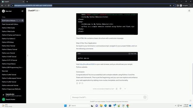 python 3 website смотреть онлайн