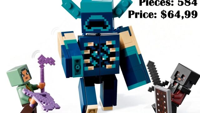 NEW Lego Minecraft 21246 The Deep Dark Battle смотреть онлайн
