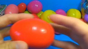 30 Surprise Eggs!!! Disney CARS MARVEL Spider Man SpongeBob HELLO KITTY PARTY ANIMALS  LittlestPetS