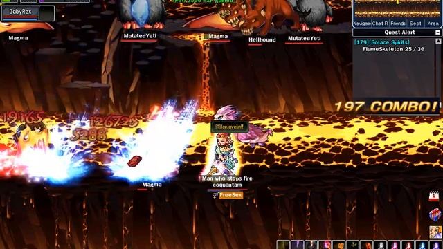 SoulSaverOnline(SSO) Chaos Mage Job 4th Magician Hunting review . смотреть онлайн
