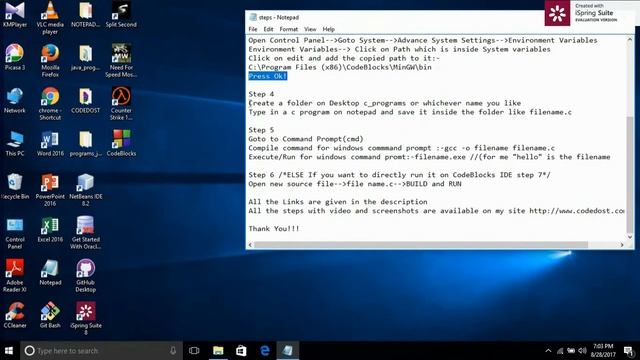 How to Install C and CodeBlocks + Run C program on Windows using command prompt(cmd) смотреть онлайн