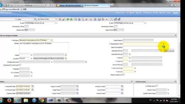 How to create a Service Request ticket смотреть онлайн