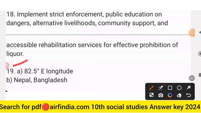 💯10th Social Studies Answer Key 2024|ap 10th Class Social Studies Answer Key 2024 🔥💯
