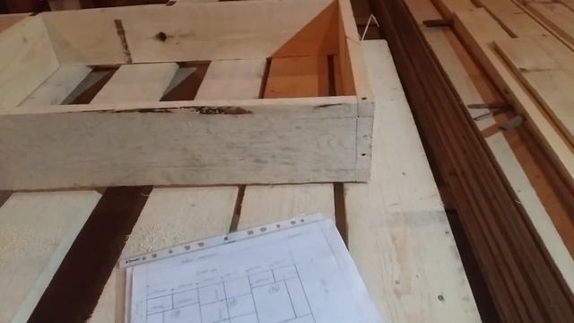 Ура! Четыре стены каркаса дома готовы! смотреть онлайн