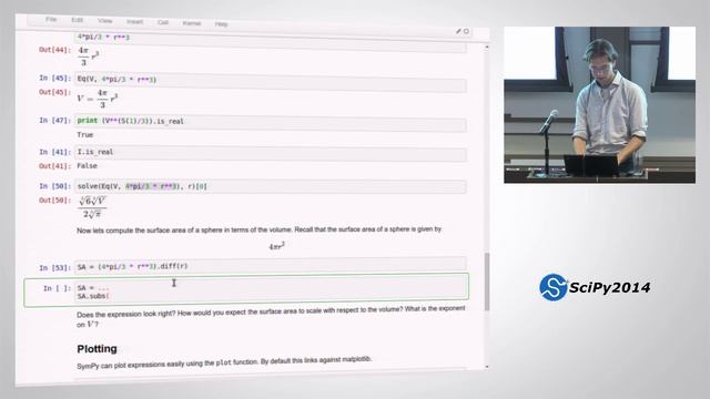 SymPy - Part 2 | SciPy 2014 | Aaron Meurer, Jason K Moore, Matthew Rocklin смотреть онлайн
