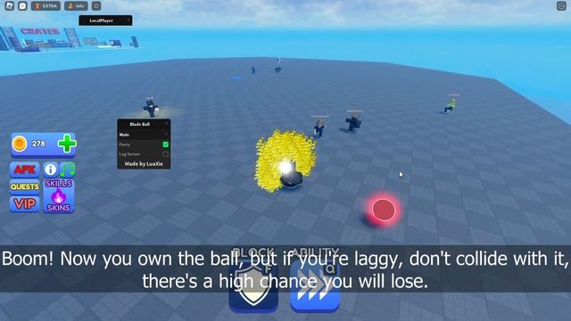 Roblox Blade Ball OP Script | Auto Block, Crash Server смотреть онлайн
