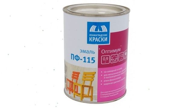 Эмаль ПФ-115 ОПТИМУМ белая глянцевая (ТЕКС), 0,9кг обзор 19044 производитель Tikkurila (Финляндия)