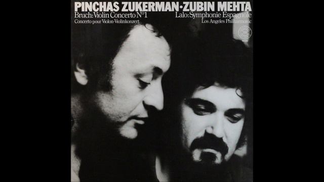 Lalo, Symphonie Espagnole Op 21, 5th Mov  Rondo Allegro, Zukerman, Violin