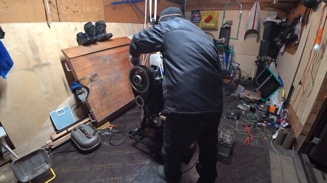 Аэросани/восстановление/5 часть/Завожу двигатель. смотреть онлайн
