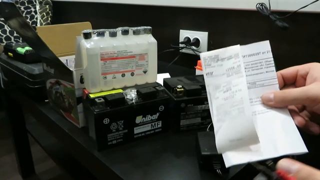 Аккумулятор YUASA TTZ10S сдох ! Купил UNIBAT YTZ10S смотреть онлайн