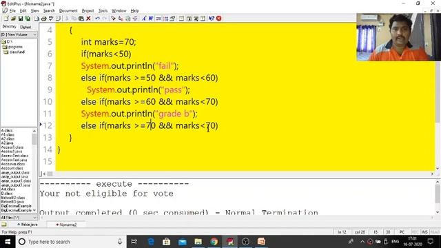 Control statements-Introduction смотреть онлайн