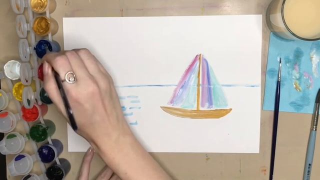 Море пуантилизм. Как рисовать морской пейзаж? Как нарисовать море на рассвете? смотреть онлайн