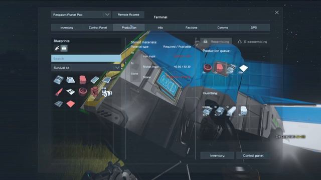 Space Engineers Walkthrough - Episode 1 - Landing and Getting Started смотреть онлайн