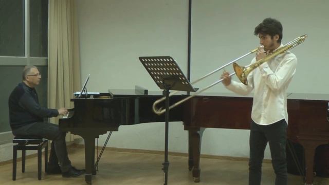 TOMER ZANGI NIKOLAI RIMSKY KORSAKOV TROMBONE CONCERTO Mov2 3 смотреть онлайн