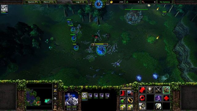 Warcraft III Night Elf Campaign | HARD | Chapter 2 - Daughters of the Moon смотреть онлайн