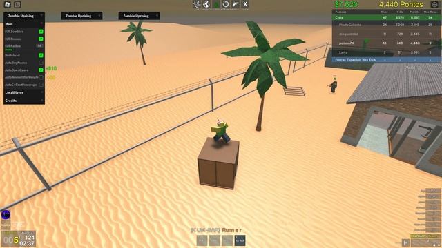 ROBLOX Zombie Uprising SCRIPT MUITO OP!! (Funcionando 2021) смотреть онлайн