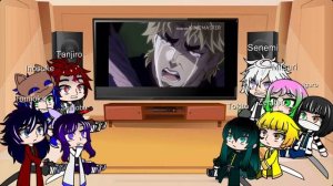 Demon slayer реакция на JOJO
