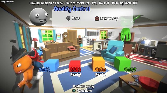 ВОЗМОЖНО ЛИ УСТОЯТЬ УБЕГАЯ ОТ ГИГАНТСКОГО ГОЛОДНОГО КИТА В PARTY PANIC смотреть онлайн