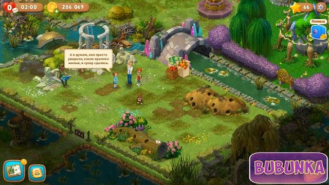 GardenScapes Gameplay Story Fairy World Day 2 / Сказочный Мир День 2 HD смотреть онлайн