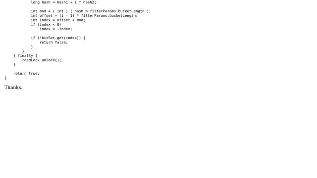 Code Review: Thread-safe Bloom Filter in Java смотреть онлайн